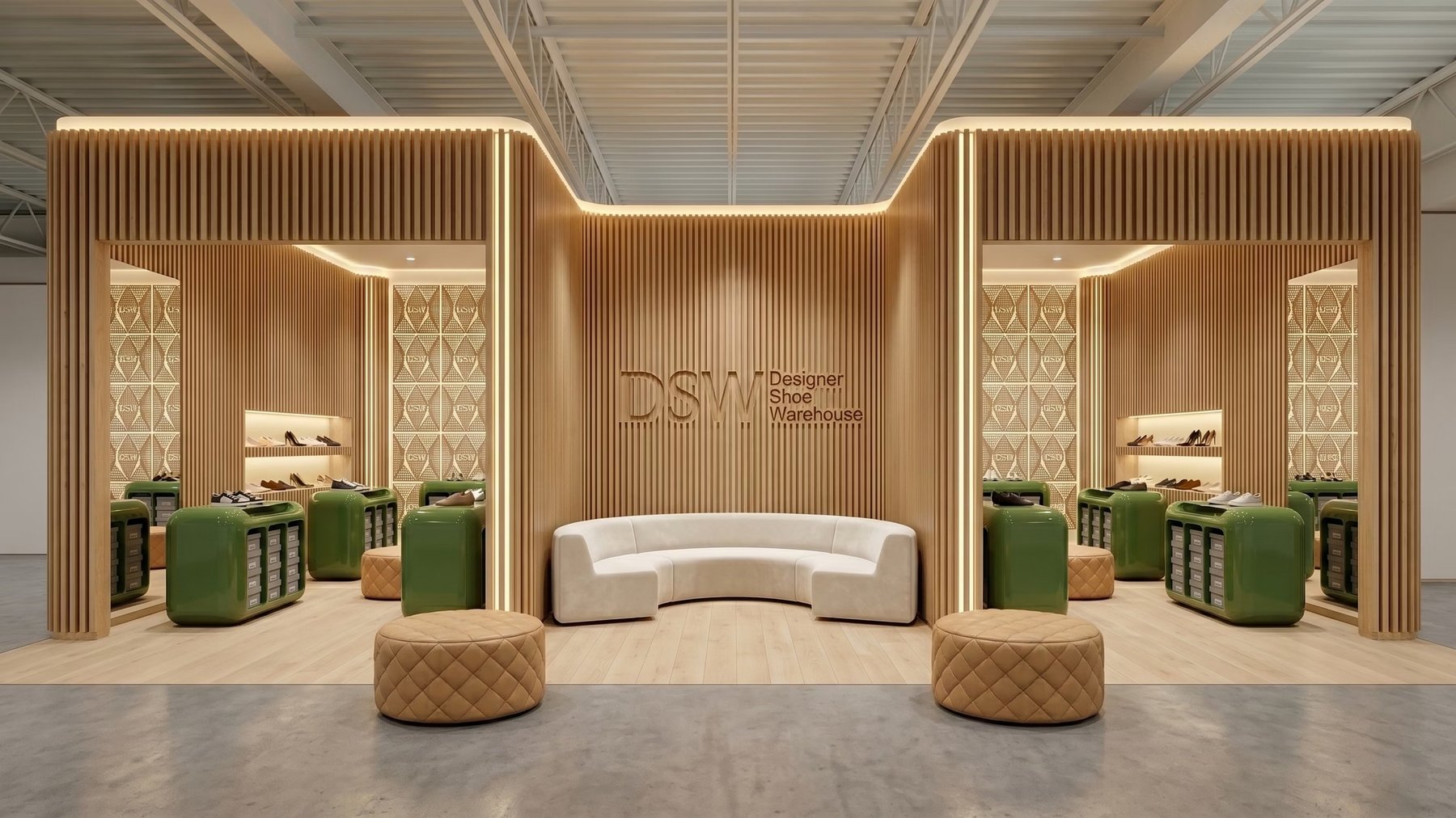 The Forum — DSW wall centerpiece