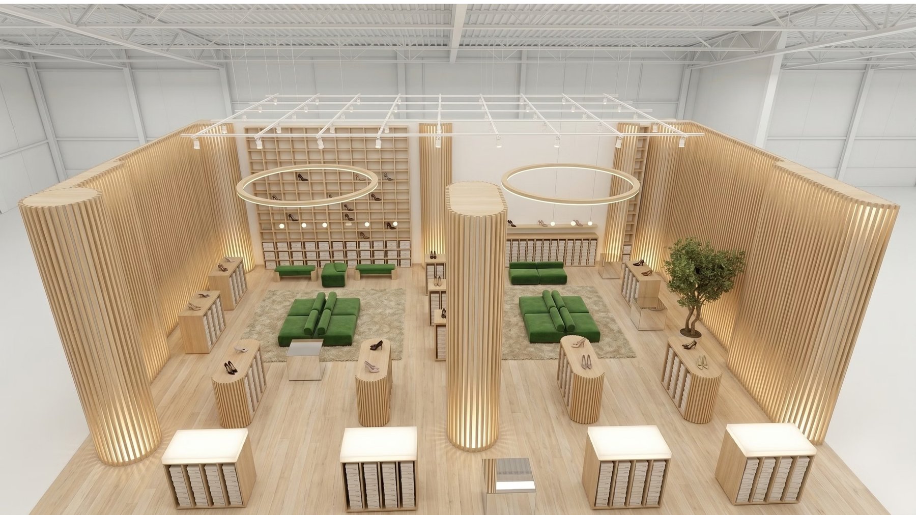 The Gallery — isometric view two