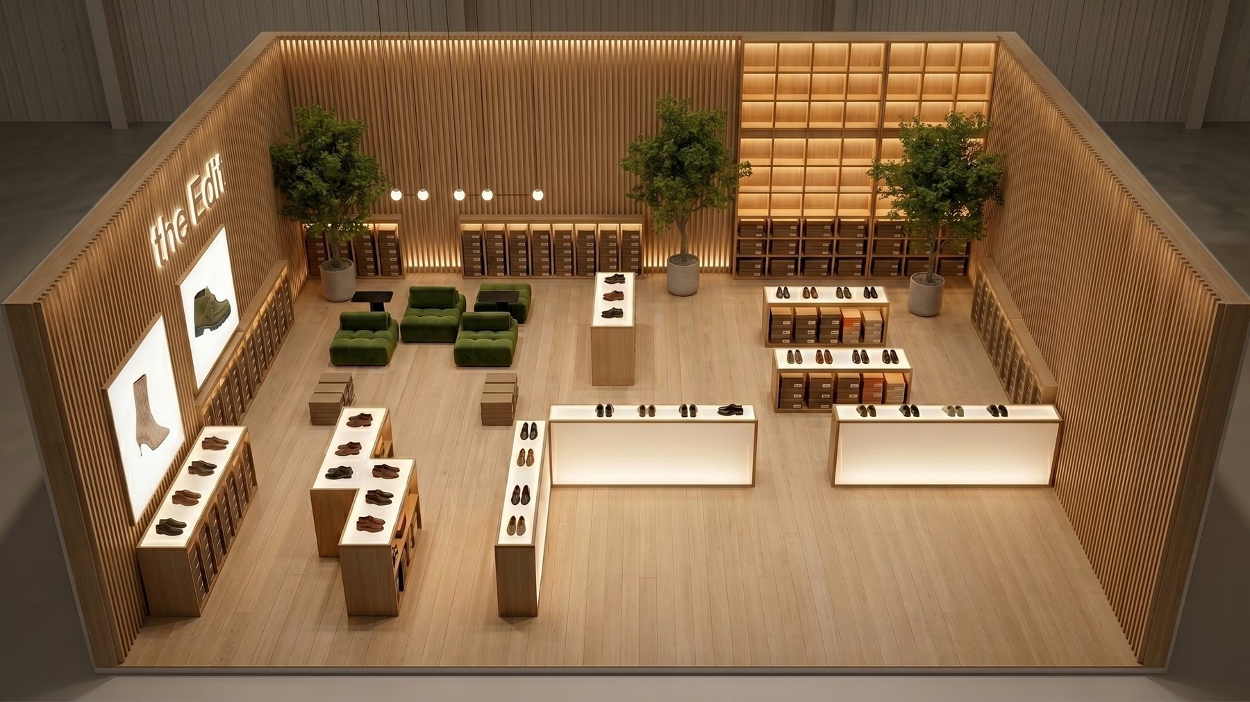 The Gallery — isometric view one