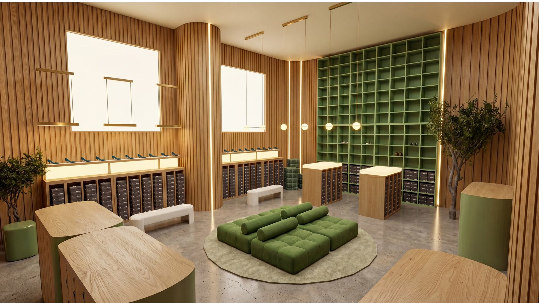 The Pavilion — interior detail