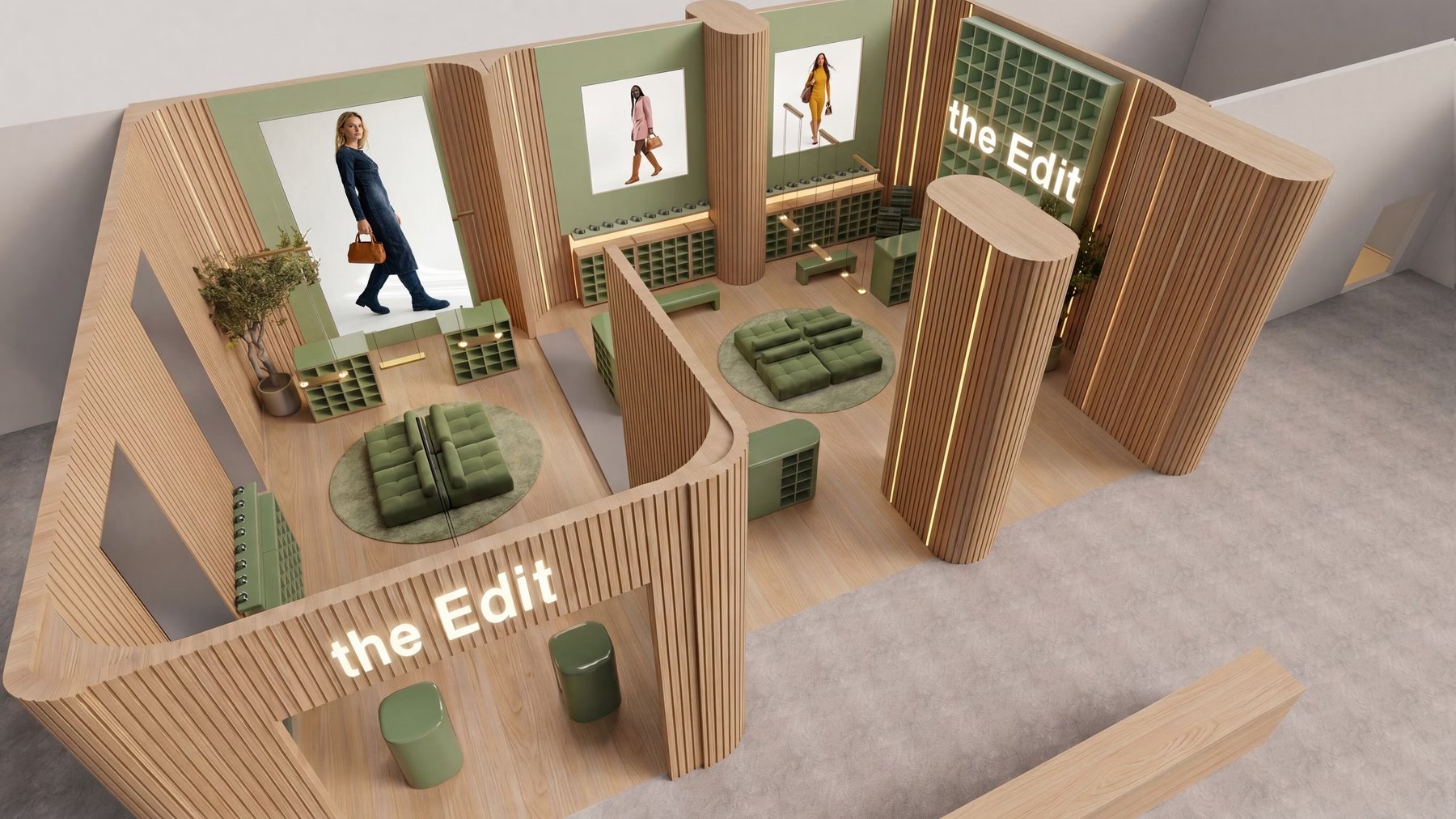 The Pavilion — isometric cutaway